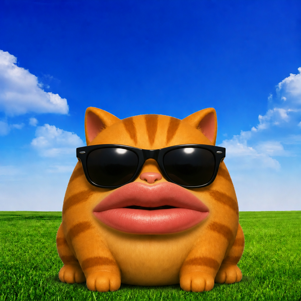 corf with sunglasses